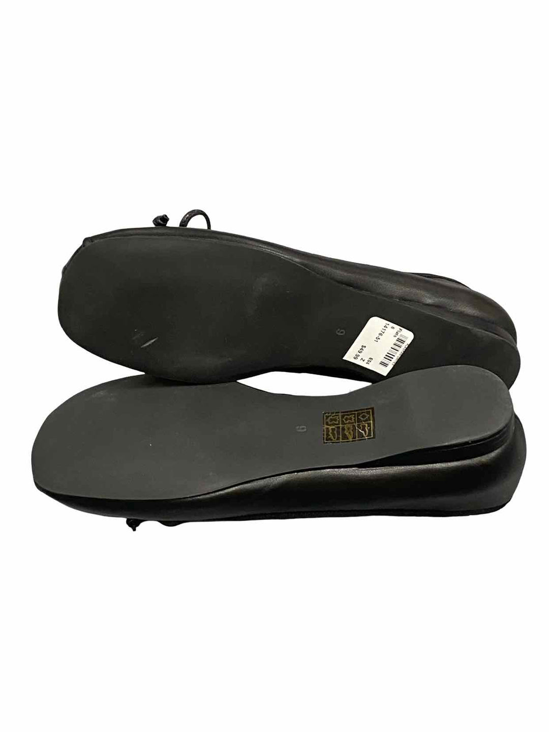 Jeffrey Campbell Shoe Size 6 Black Leather NWT "Tutu" Flats