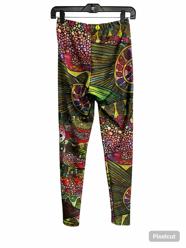Fishe Wear Size M Multi-Color Print Athletic Pants