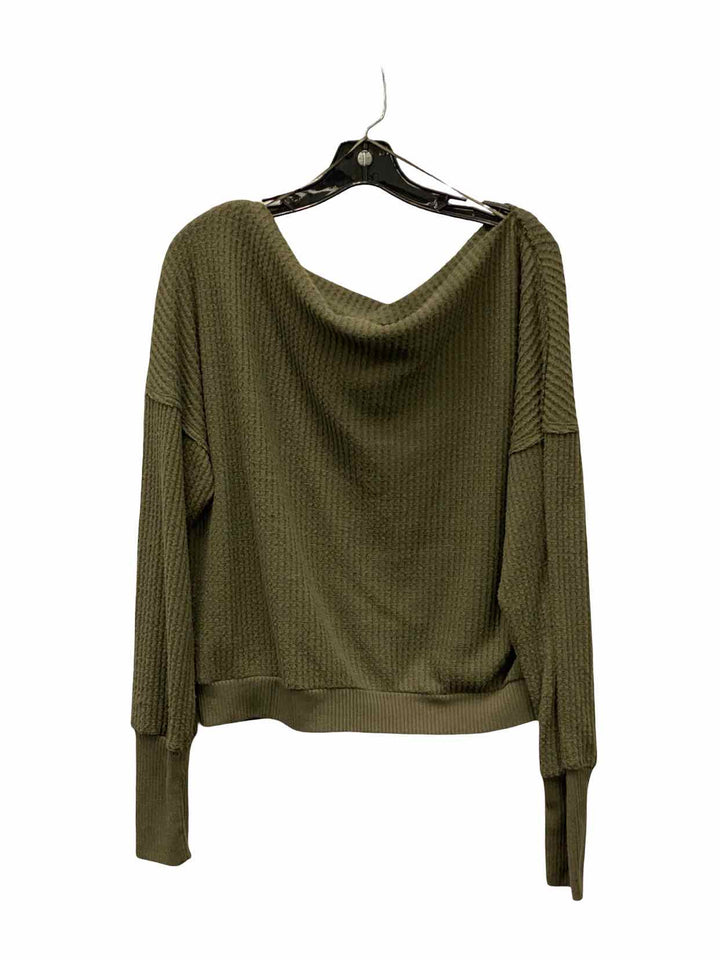 Treasure & Bond Size L Green Sweater