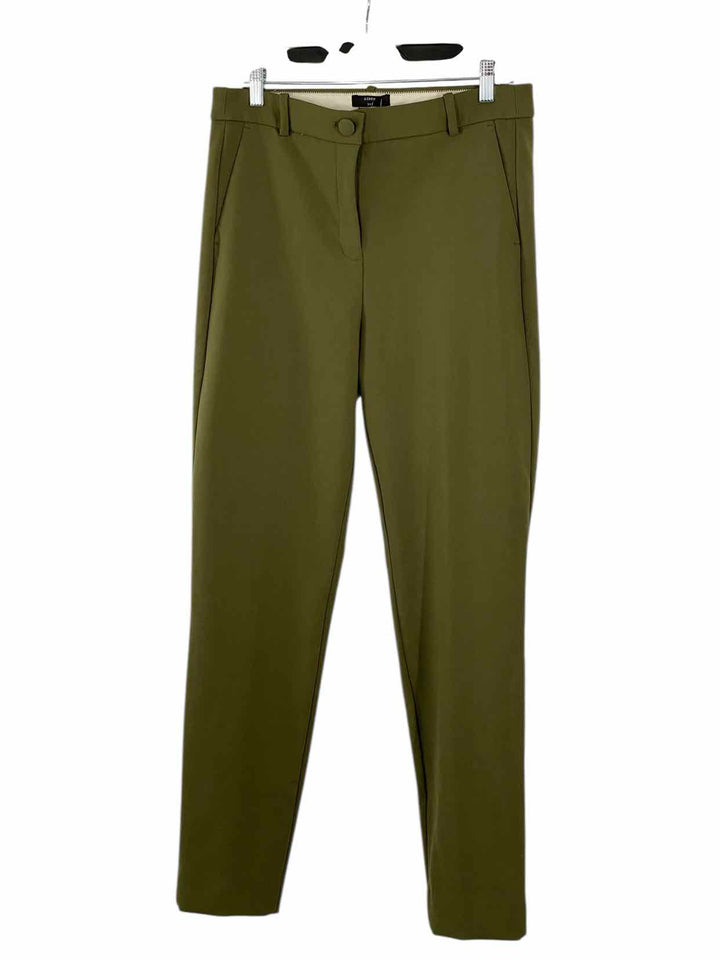 J Crew Size 10 Green Highrise Pants