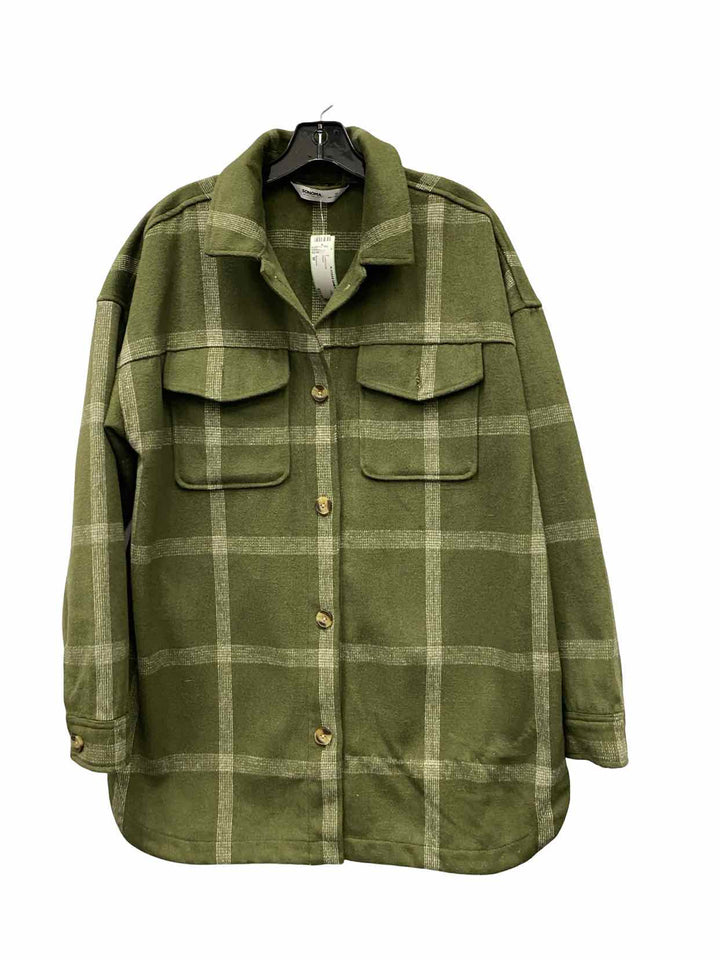Sonoma Size M Green Coat(short)