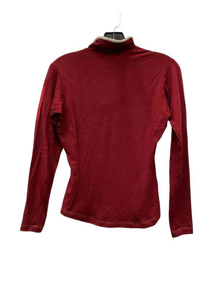Arc'Teryx Size S/P Red Long Sleeve Shirts