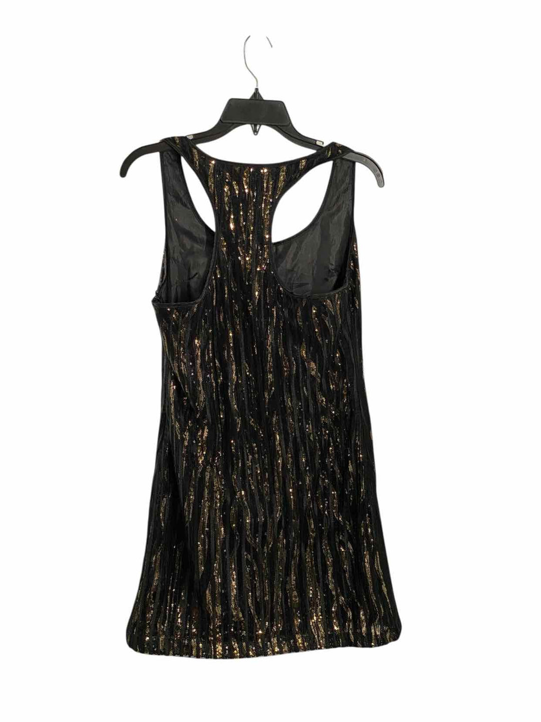 French Kiss Size M Black sequined Dress