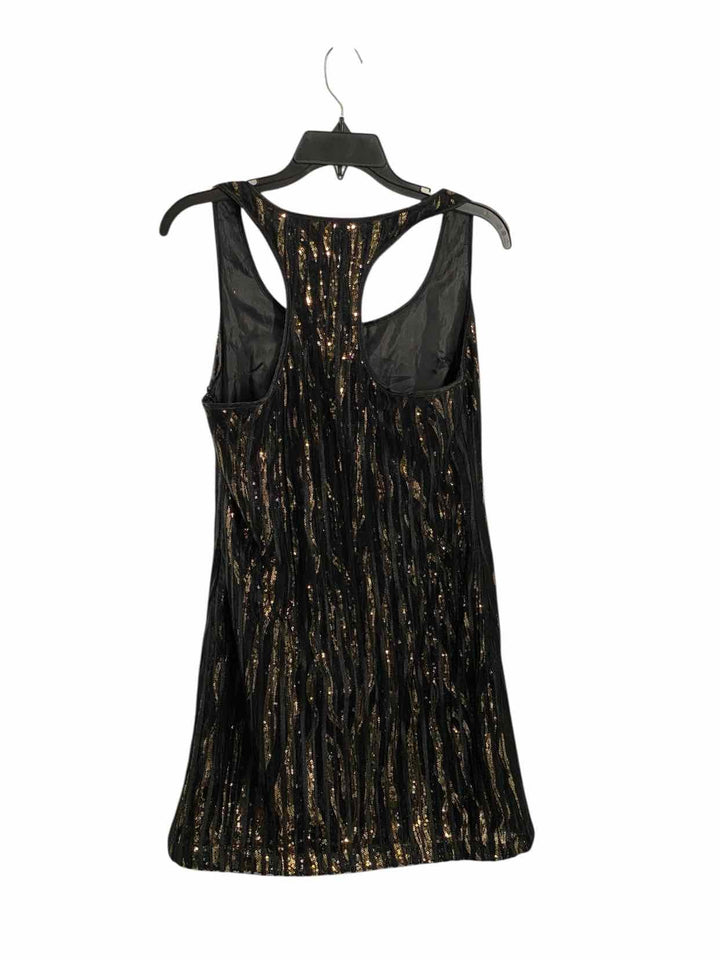 French Kiss Size M Black sequined Dress