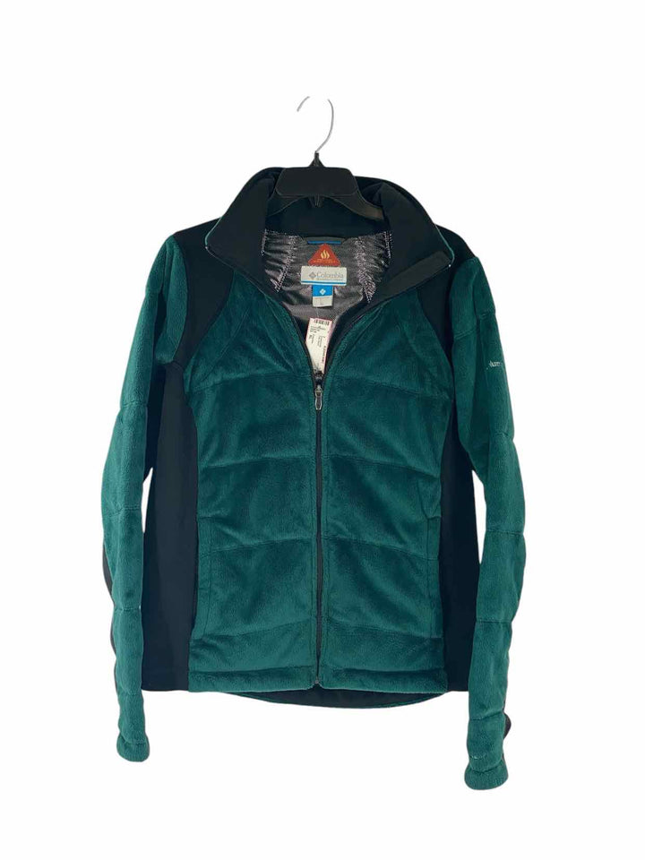 Columbia Size XL Teal Black Coat(short)