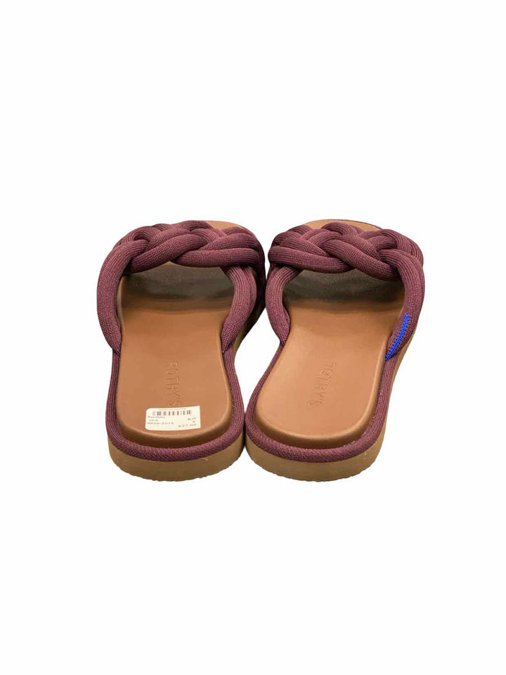 Rothy's Shoe Size 10.5 Purple Brown The Summer Sandals