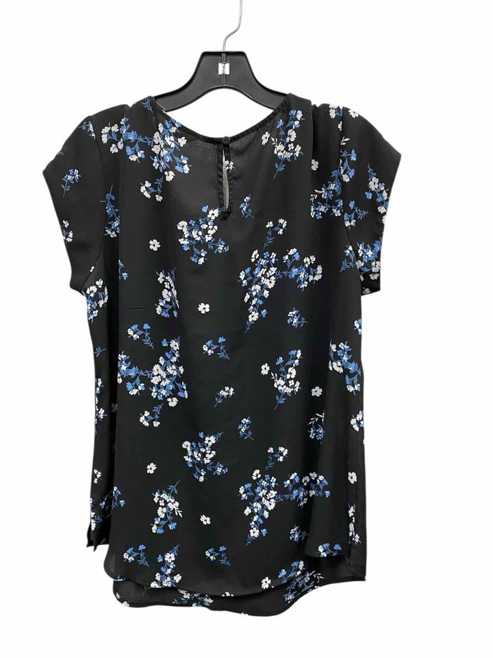 41 Hawthorn Size L Black Blue Short Sleeve Shirts