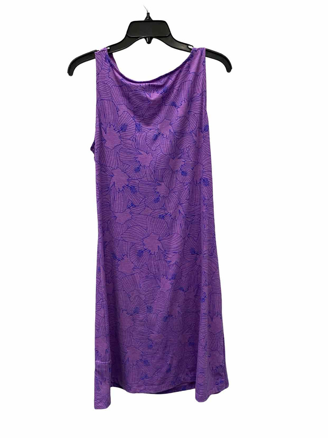 Title Nine Size S Purple Blue Print Dress