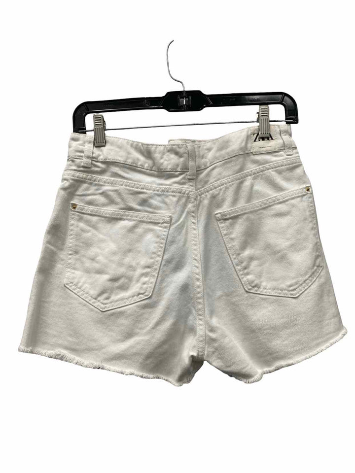 ZARA Size S White Shorts