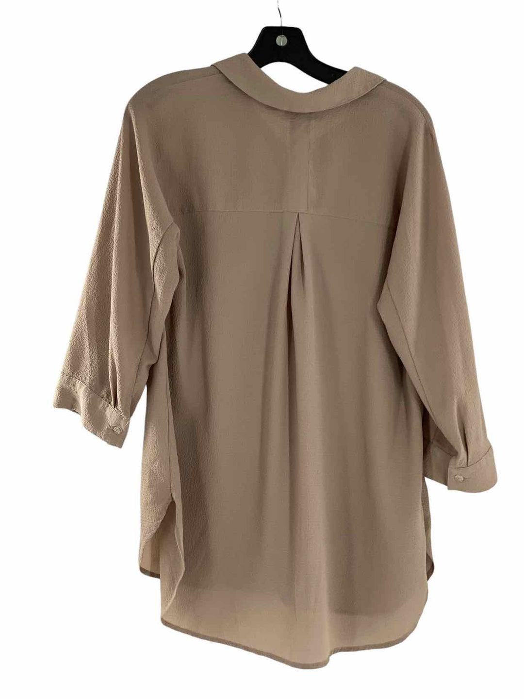 Joan Rivers Size S Beige Long Sleeve Shirts