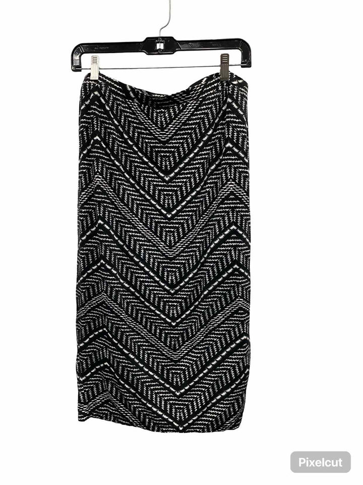 Matty M Size L Black White Skirt