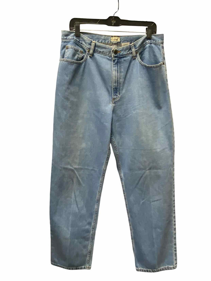 LL Bean Size 16 Blue Jeans