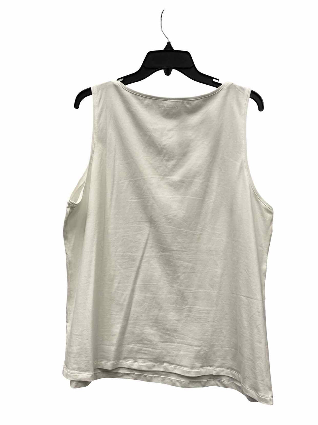 Coldwater Creek Size XL White Tank Top