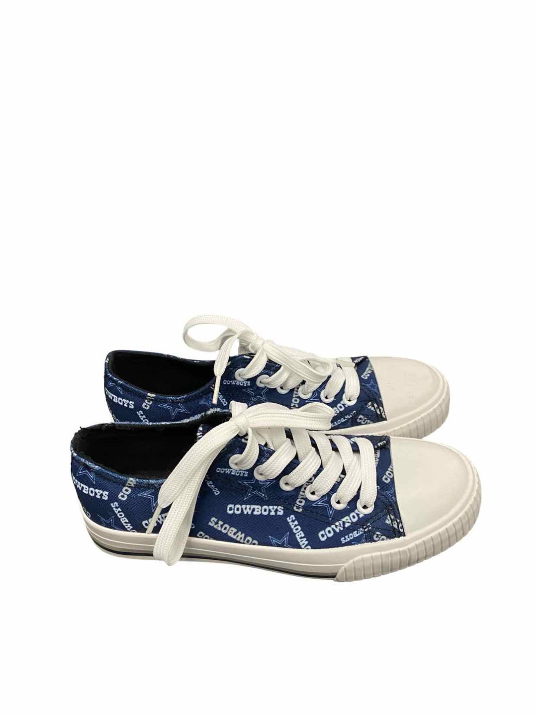Foco Shoe Size 7 Blue White Dallas Cowboys Sneakers