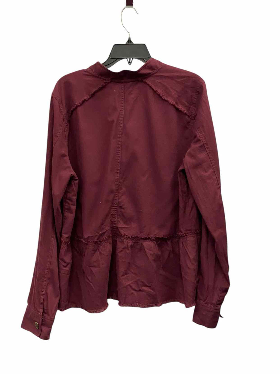 Caslon Size L Purple Long Sleeve Shirts