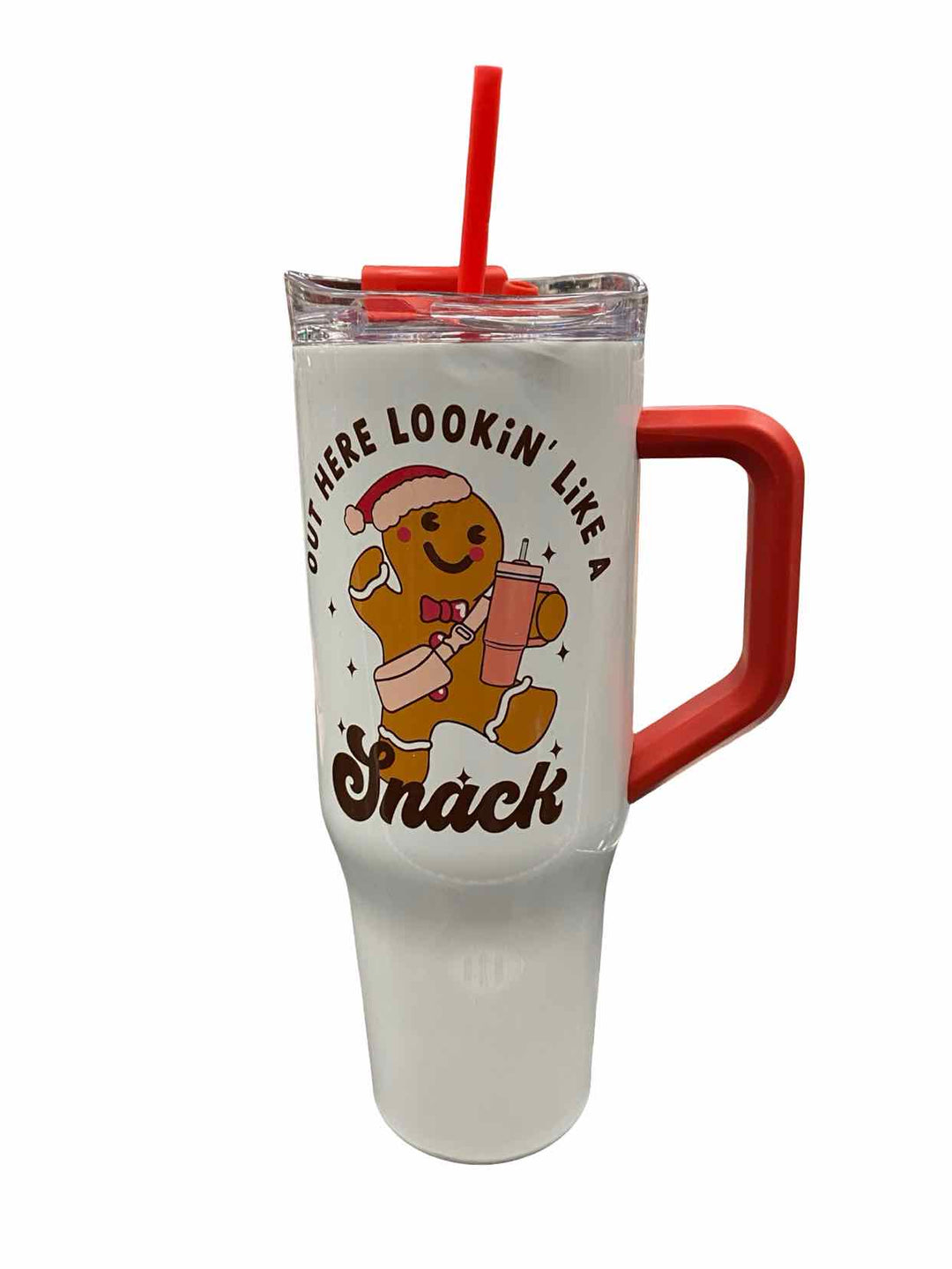 Insulated Mug with Straw