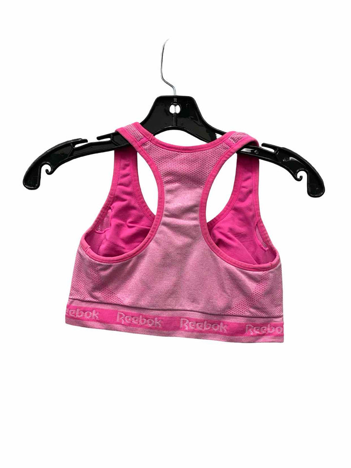 Reebok Size S Pink Athletic Bra