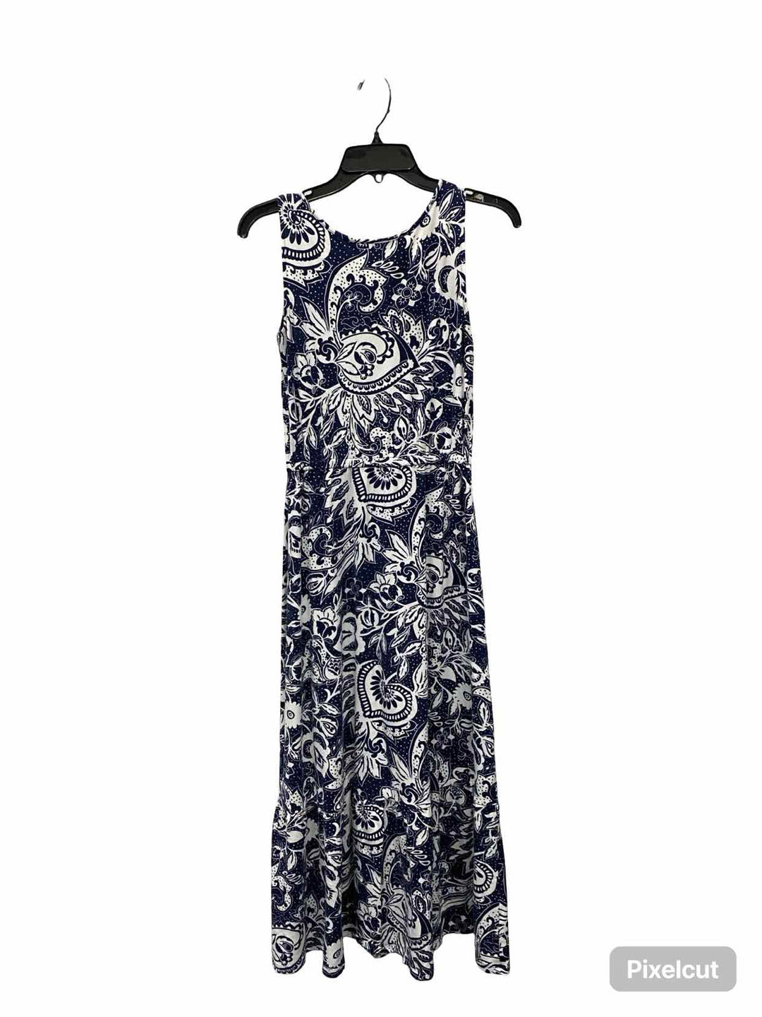Talbots Size XS Blue White Dress