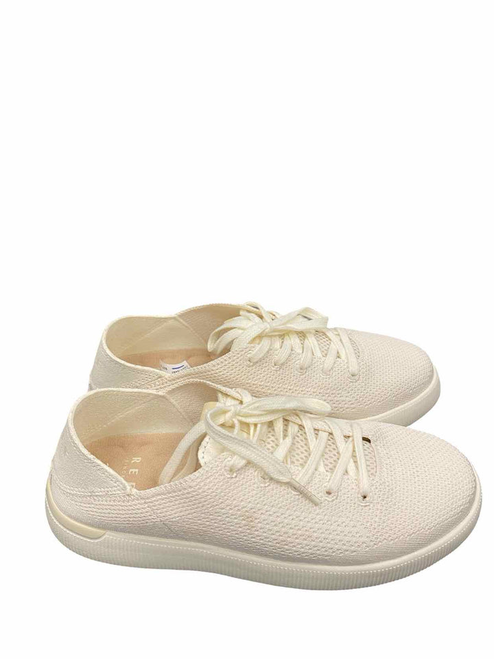 Reef Shoe Size 7.5 Cream Knit Neptune Sneakers
