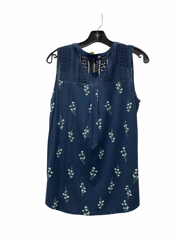 Daniel Rainn Size S Blue Floral Tank Top