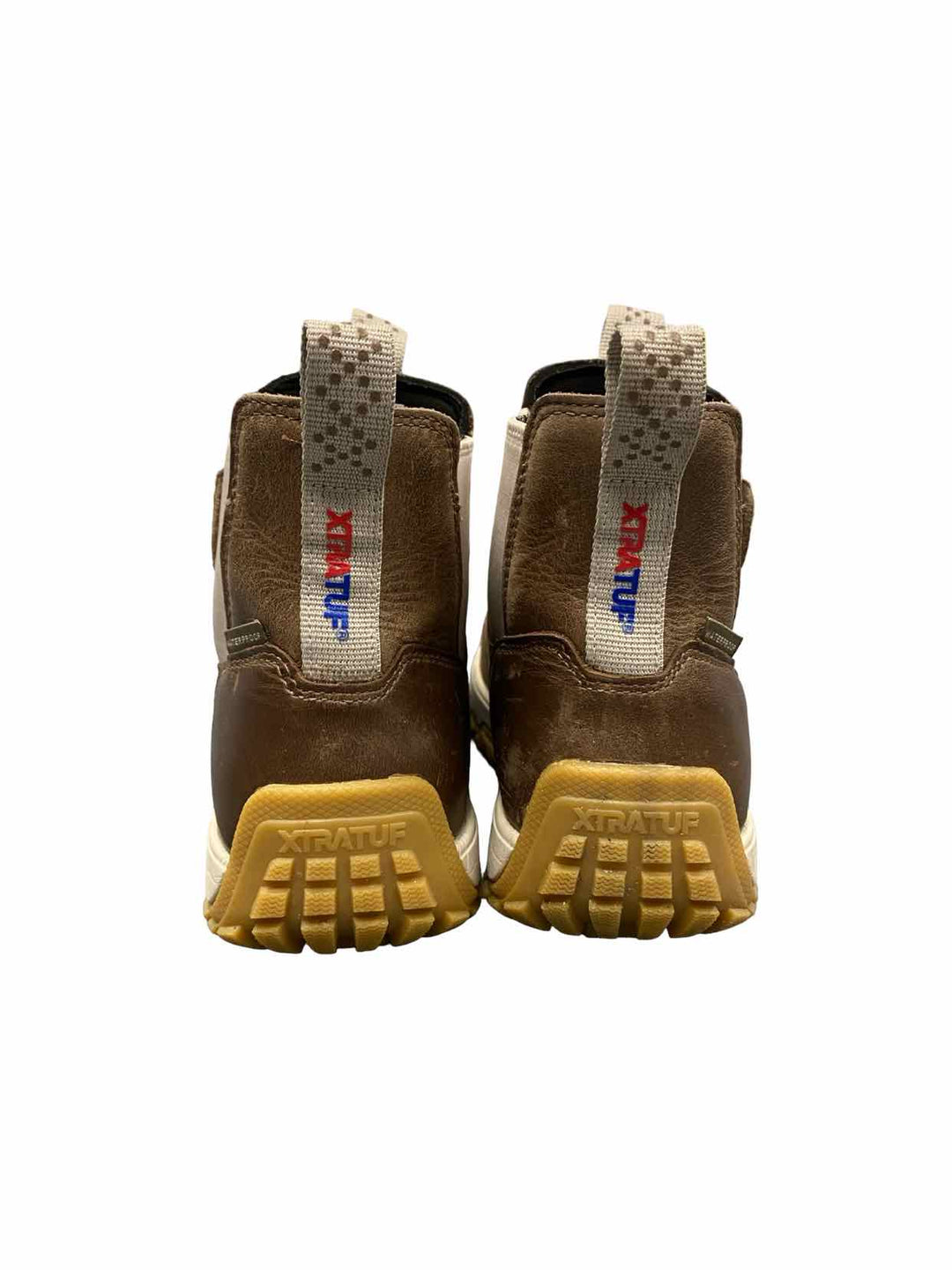 XtraTuf Shoe Size 6 Brown Leather Deck Boots(Ankle)