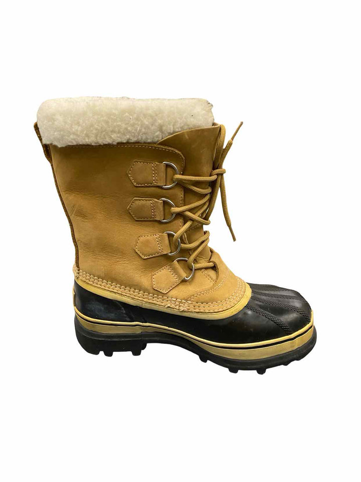 Sorel Shoe Size 38 Brown Caribou Waterproof Boots(knee)