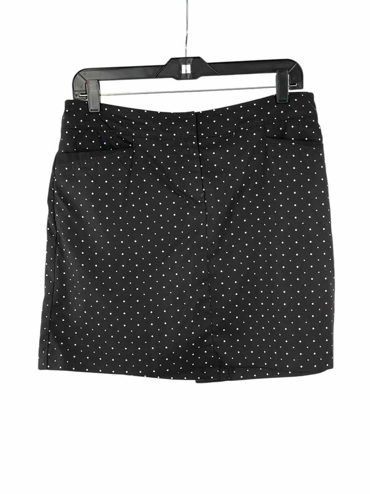 Izod Size 8 Black White Polka Dot Athletic Shorts