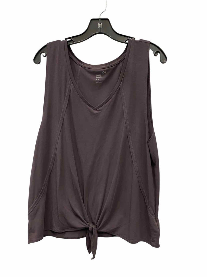 GapFit Size L Purple Athletic Tank Top