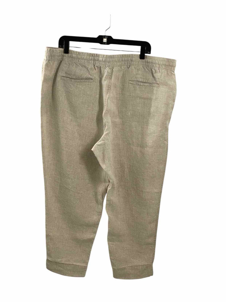 LL Bean Size 20 Beige Pants