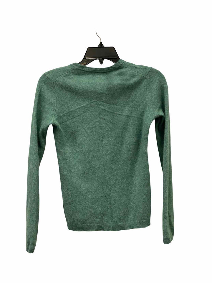 Tahari Size S Green 100% cashmere Sweater