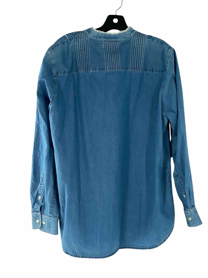 Ralph Lauren Size 1X Blue Long Sleeve Shirts