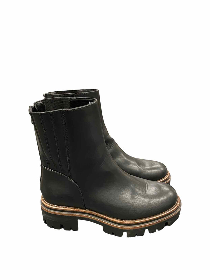 Korks Shoe Size 8.5 Black Vivi Lug Boots(Ankle)