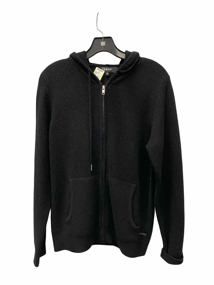 Quince Size S Black 100% cashmere Sweater