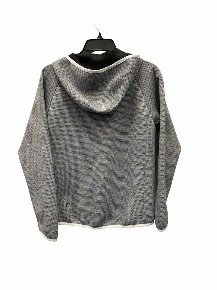 Zyia Size M Grey White Athletic Jacket