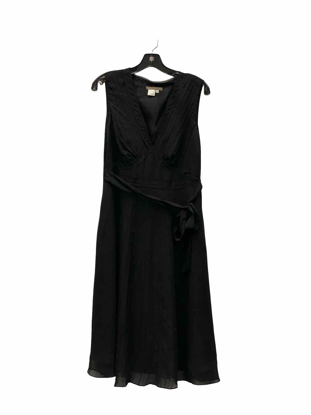 Isabella Bird Size 10 Black Silk Blend Dress