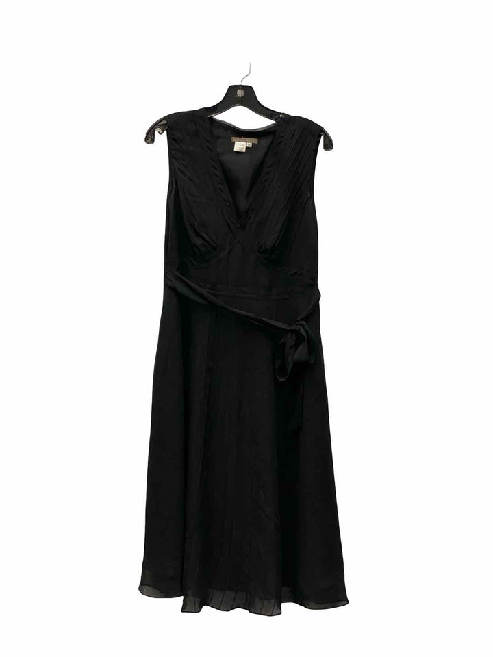 Isabella Bird Size 10 Black Silk Blend Dress