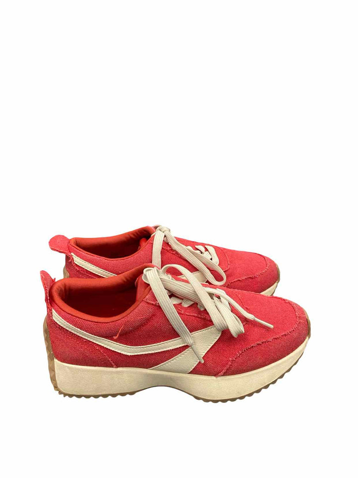 Dolce Vita Shoe Size 7.5 Red White Sneakers