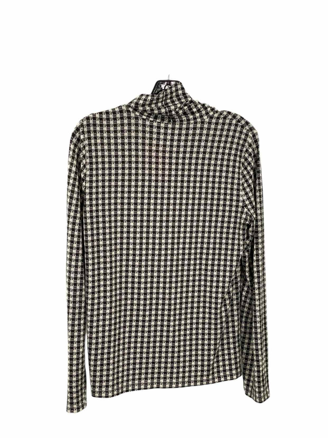 Talbots Size S Black White Long Sleeve Shirts