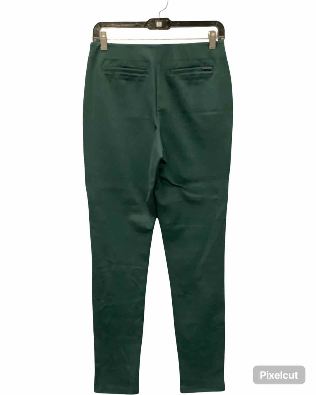 Calvin Klein Size 8 Green Stretch Pants