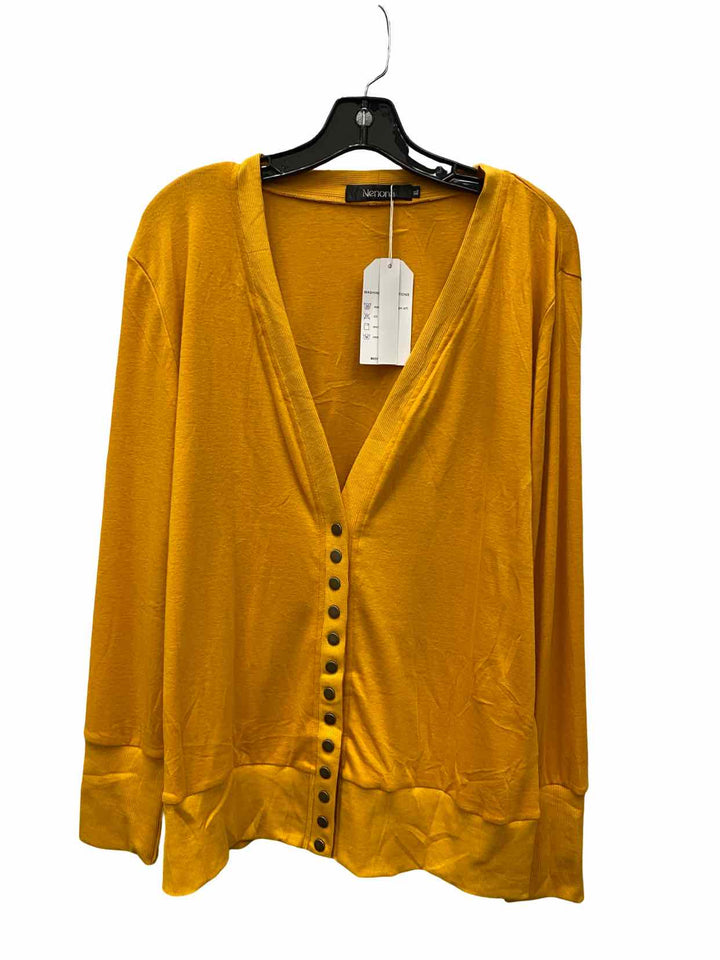 Nenona Size XL Yellow NWT Long Sleeve Shirts