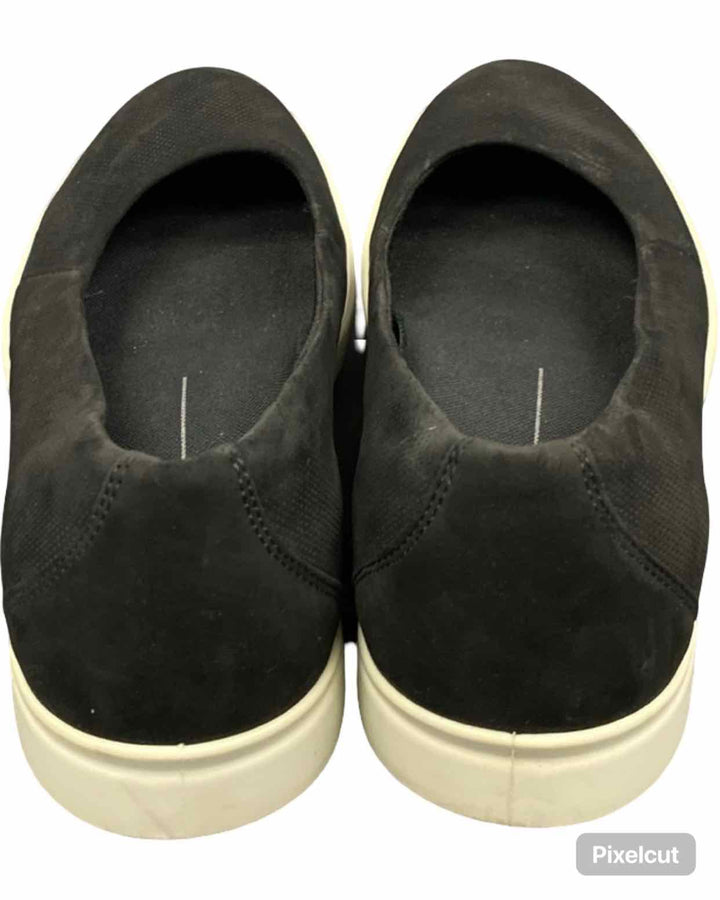Ecco Shoe Size 40 Black Leather Flats