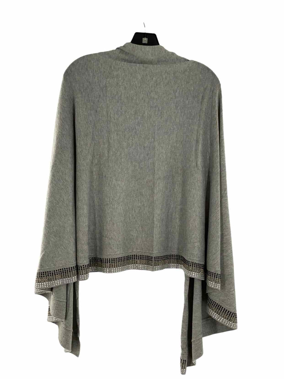 Calvin Klein Size OS Grey Jeweled Sweater