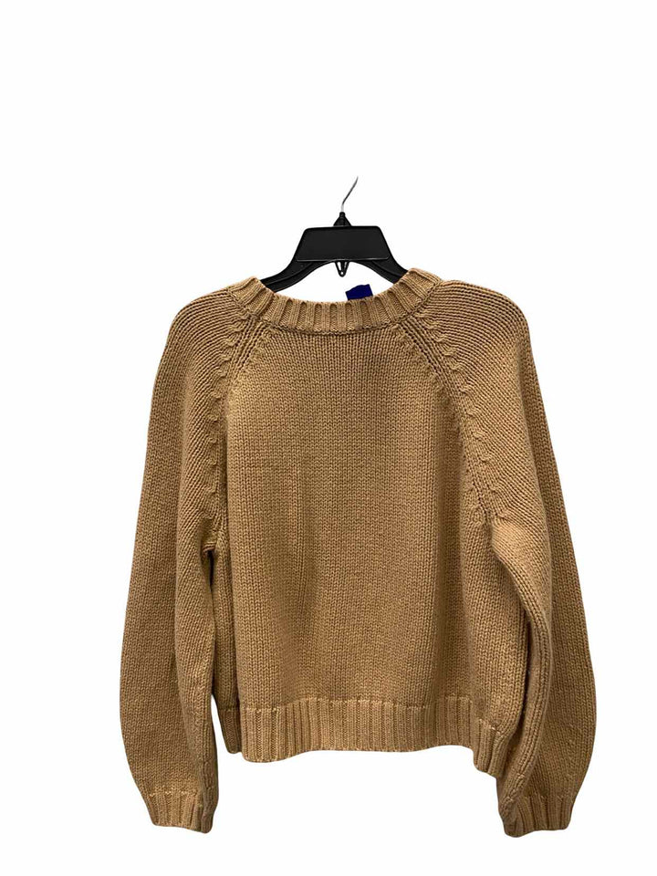 Gap Size M Beige Knit 60% Cotton Sweater
