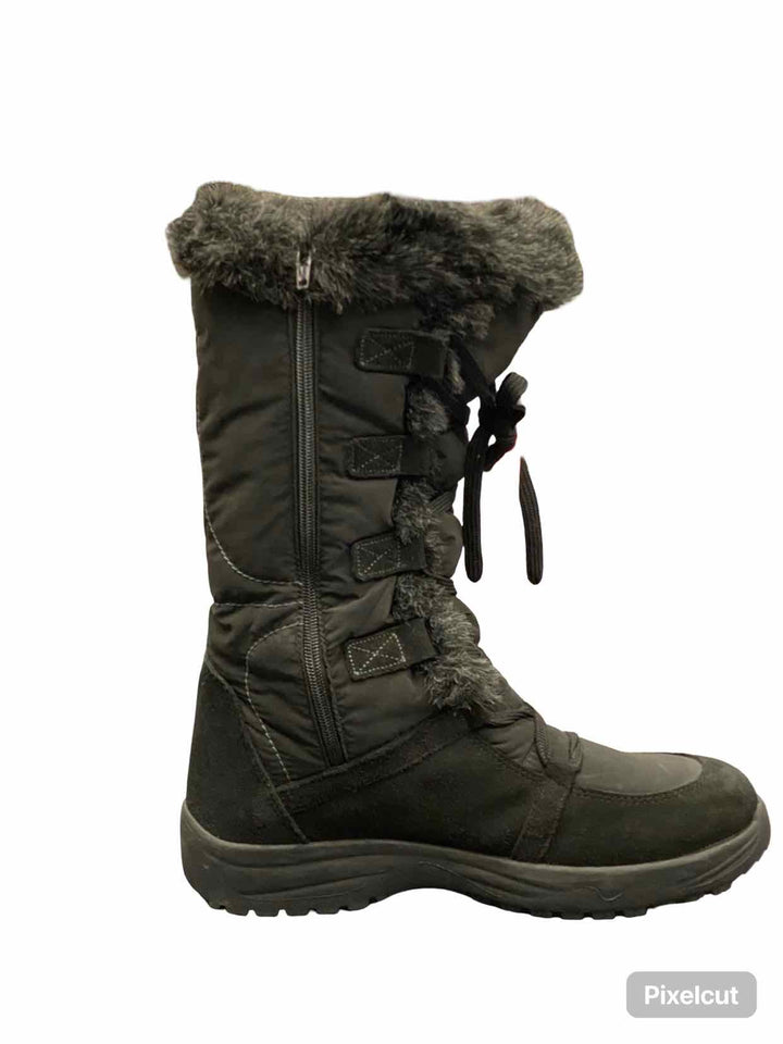 Atibatex Shoe Size 42 Black Spikes Boots(Ankle)