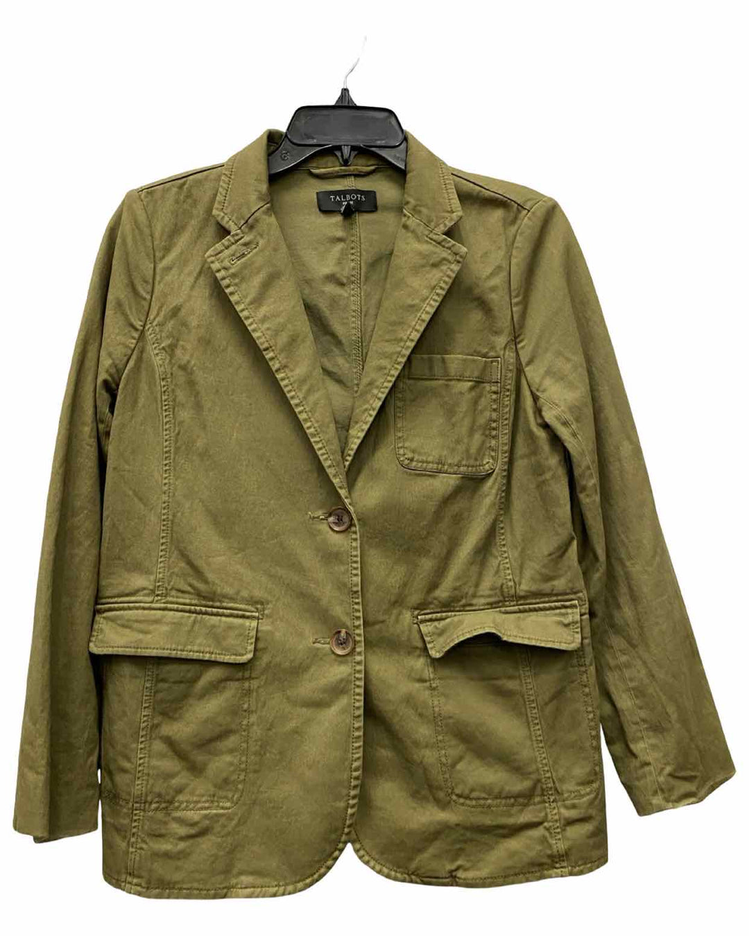 Talbots Size 6P Green Blazer