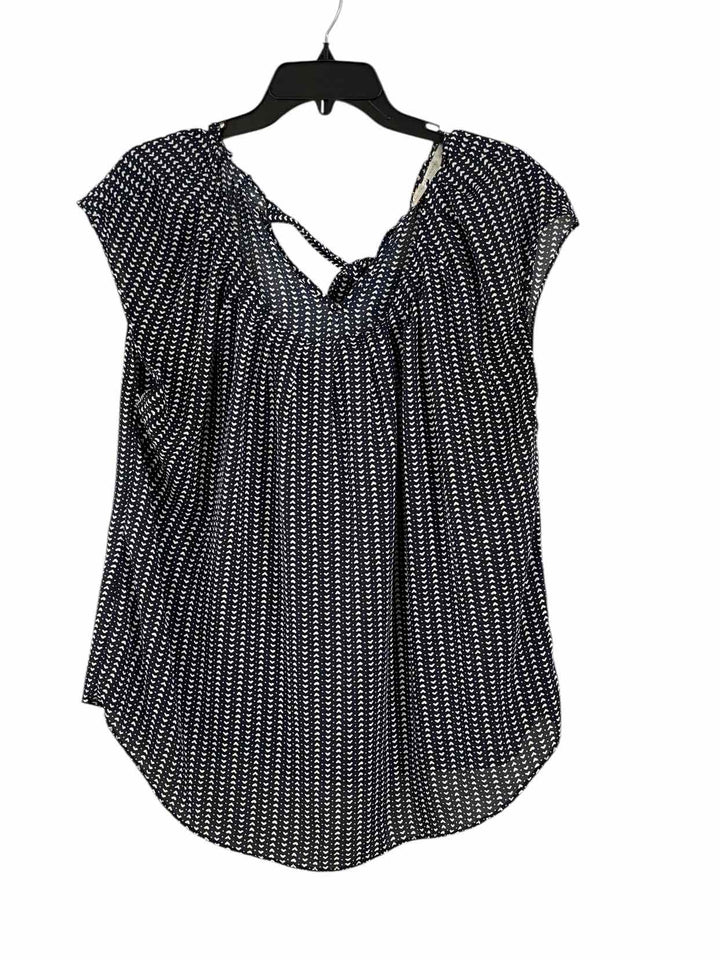 Lauren Conrad Size XL Navy White Hearts Tank Top