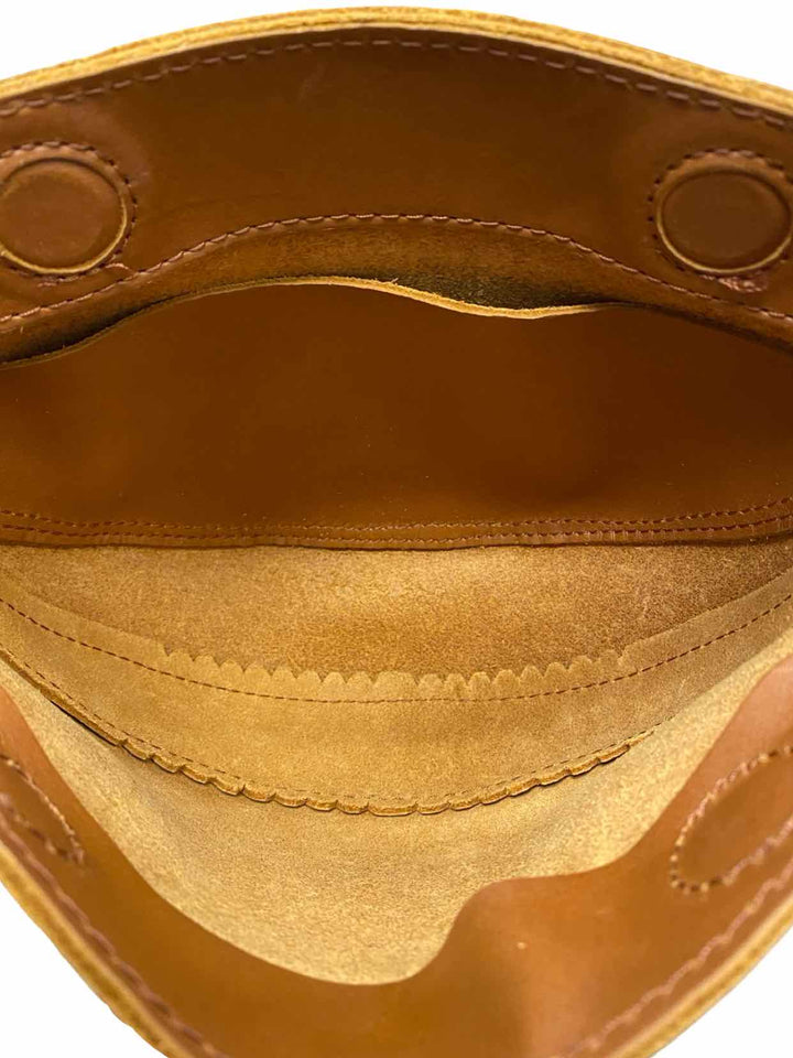 Portland Leather Goods Brown Koala Sling Purse