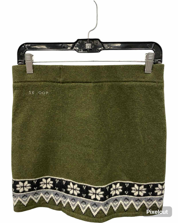 SKHOOP Size S Green Skirt