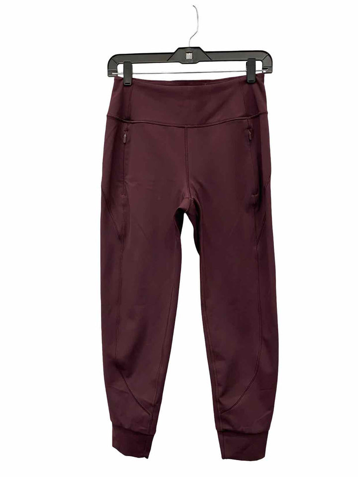 Athleta Size XS Marroon Athletic Pants