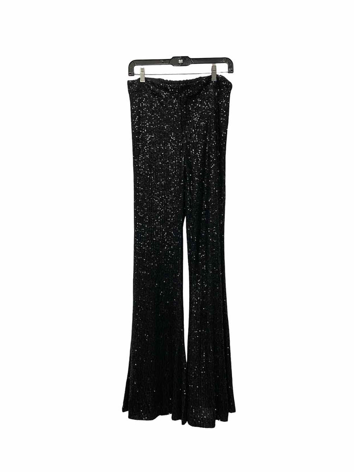 Wisteria Lane Size M Black Sequined Pants